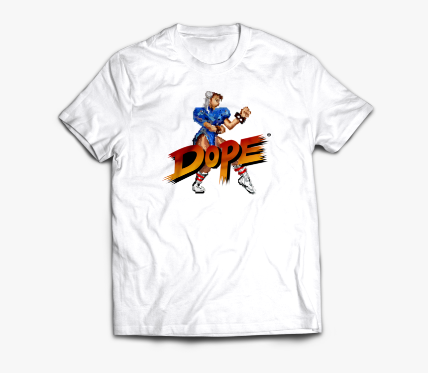 Dope Fighter Chunli Wht, HD Png Download
