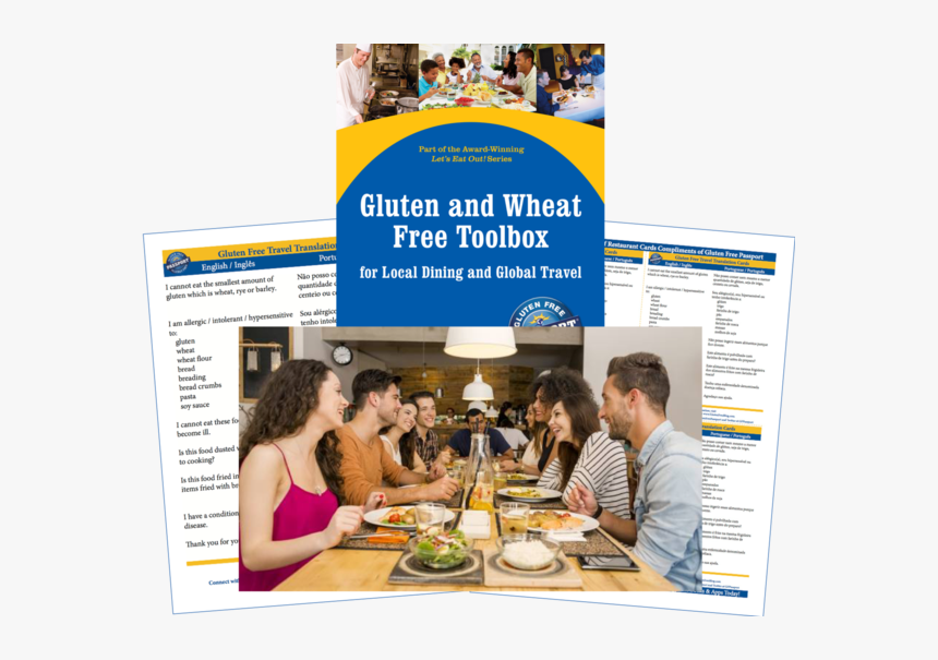 Glutenfree Passport Gluten Free Travel Paks Portugal - Almorzar En Restaurante, HD Png Download