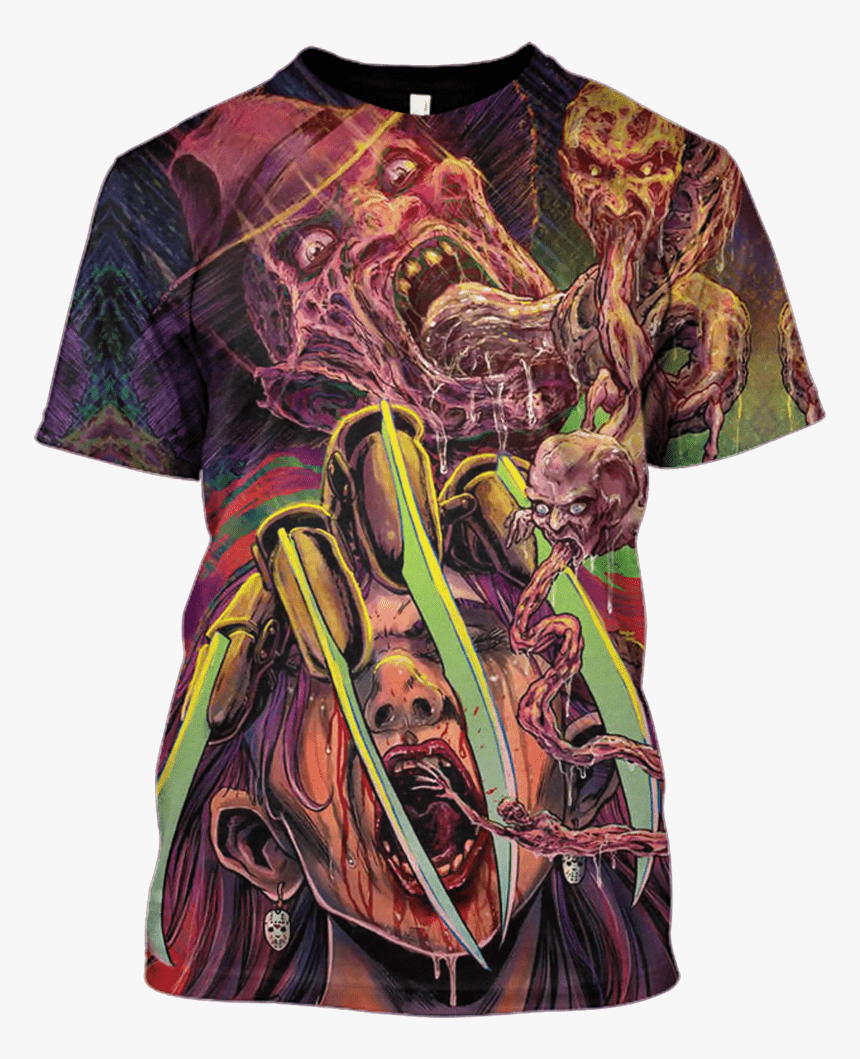 Gearhuman 3d A Nightmare On Elm Street Hoodies - Nightmare On Elm Street Sweatshirt, HD Png Download