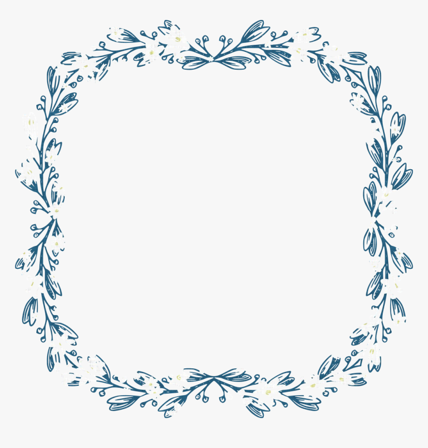Transparent Quilt Clip Art Borders - Laurel Frame Png, Png Download
