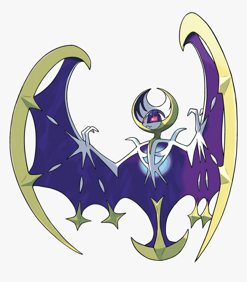 Legendary Pokemon Lunala, HD Png Download