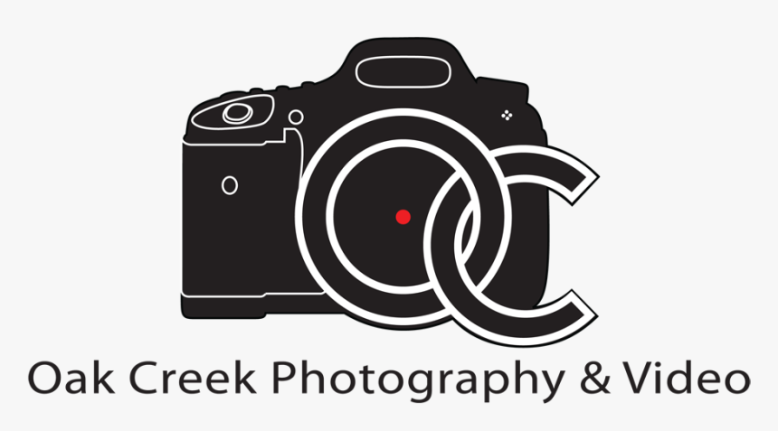 Oak Creek Photography & Video - Dslr Camera Logo, HD Png Download