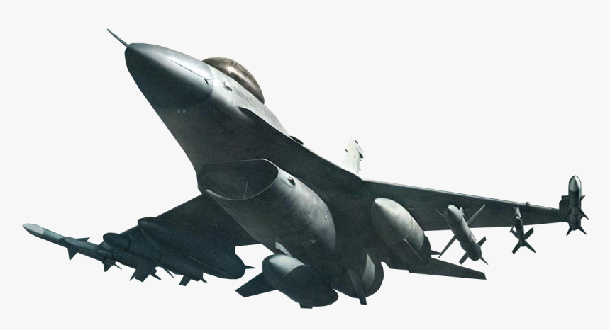 Render Avião De Guerra - F 16, HD Png Download