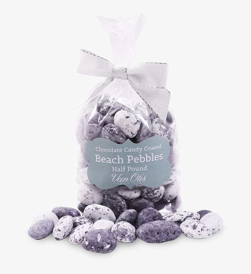 Chocolate Candy Coated Beach Pebbles - Blueberry, HD Png Download