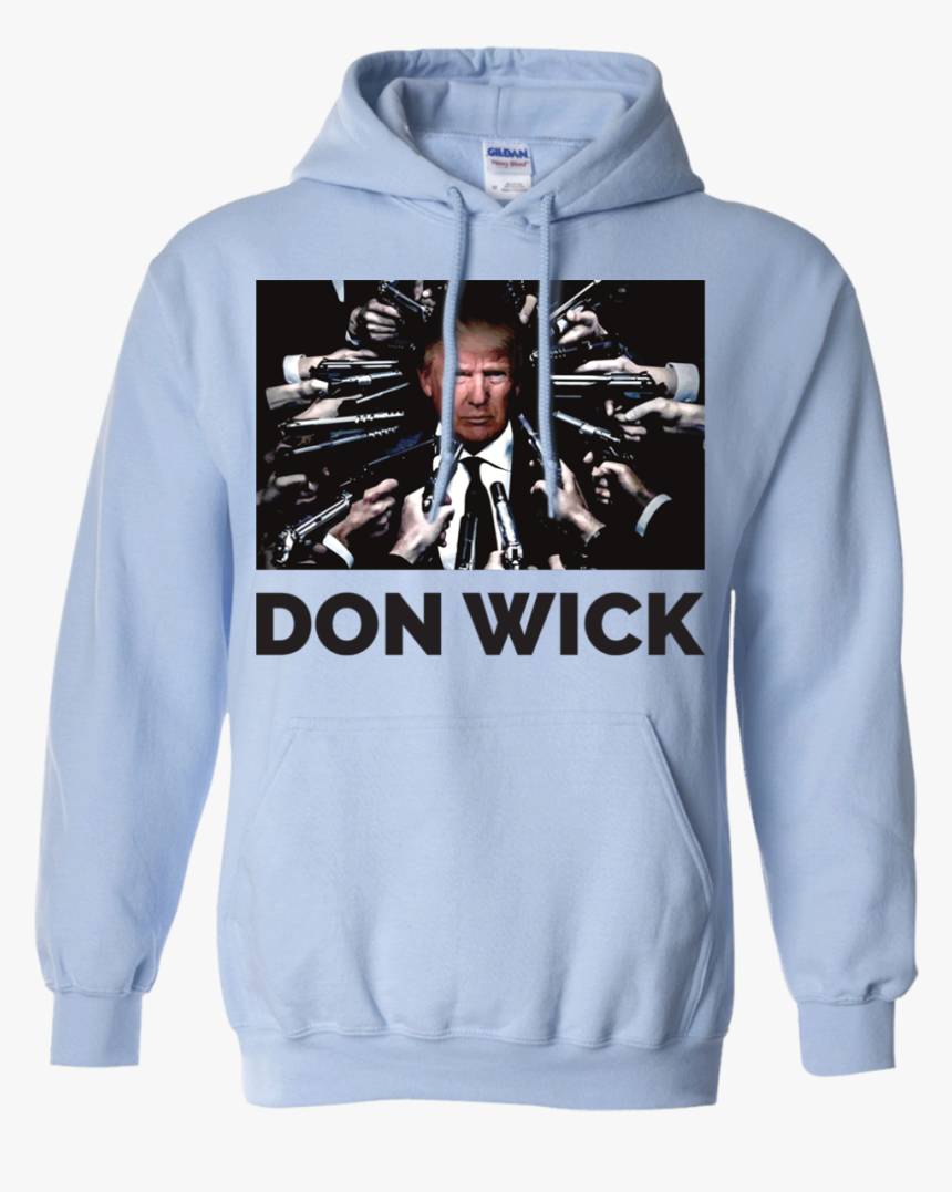 Donald Don John Wick - Tar Heels Hoodie Champions, HD Png Download