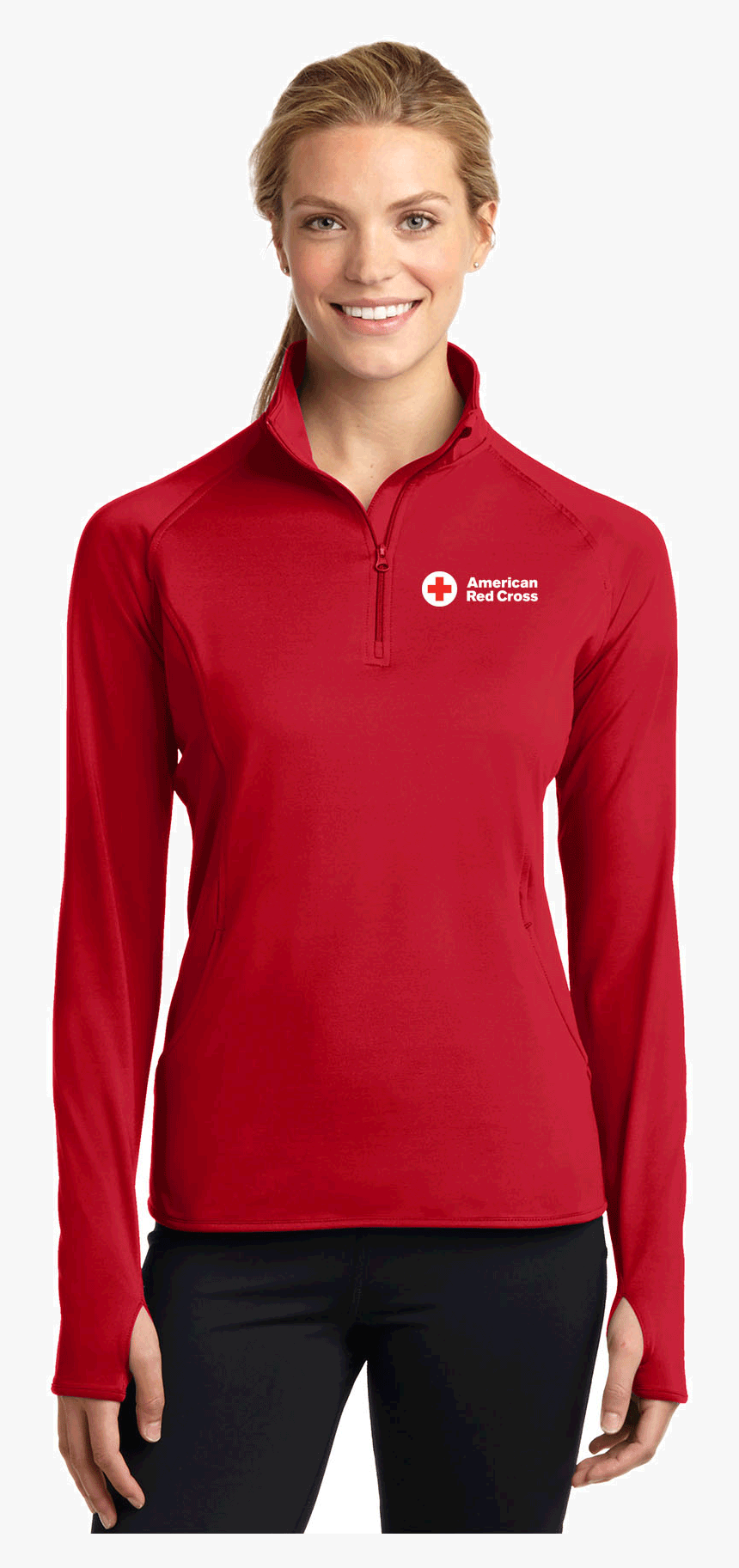 Sport Tek Sport Wick Stretch 1/2 Zip Pullover Lst850, HD Png Download