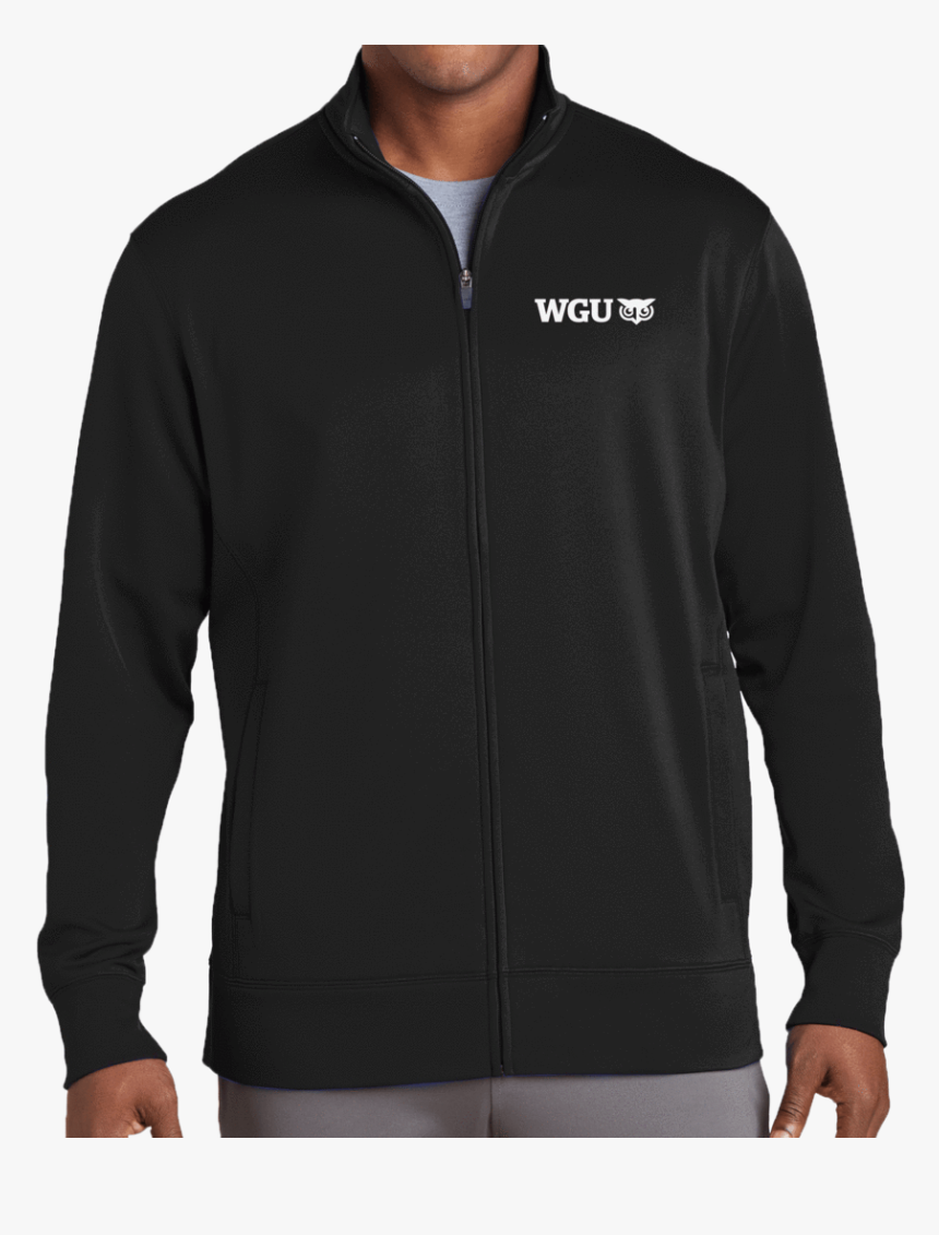Sport Tek Men's St241 Sport-wick Fleece Full-zip Jacket, HD Png Download