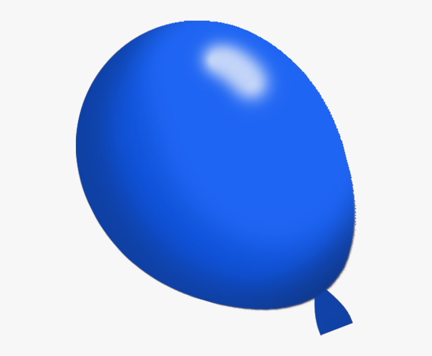 Dark Blue Balloon - Sphere, HD Png Download