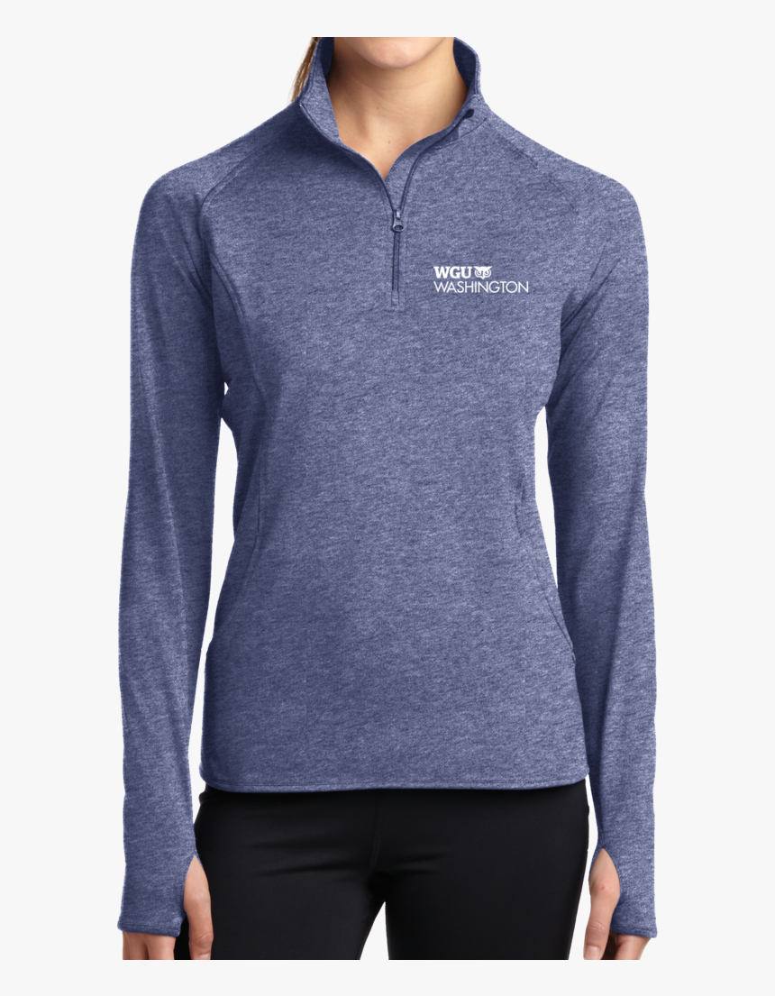 Sport Tek® Ladies Sport Wick® Stretch 1/2 Zip Pullover, HD Png Download