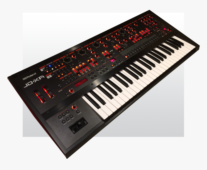Keyboard 1980s Roland, HD Png Download