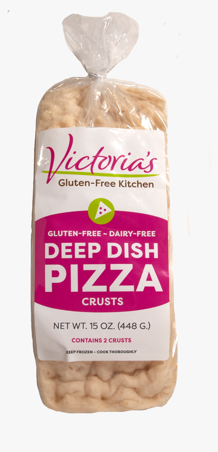 Victorias Gluten Free Naked Deep Dish Pizza Crust 2 - Whole Wheat Bread, HD Png Download