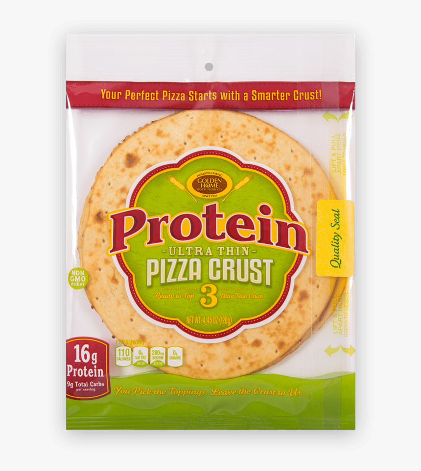 7 In Protein Ultra Thin Pizza Crust - Corn Tortilla, HD Png Download