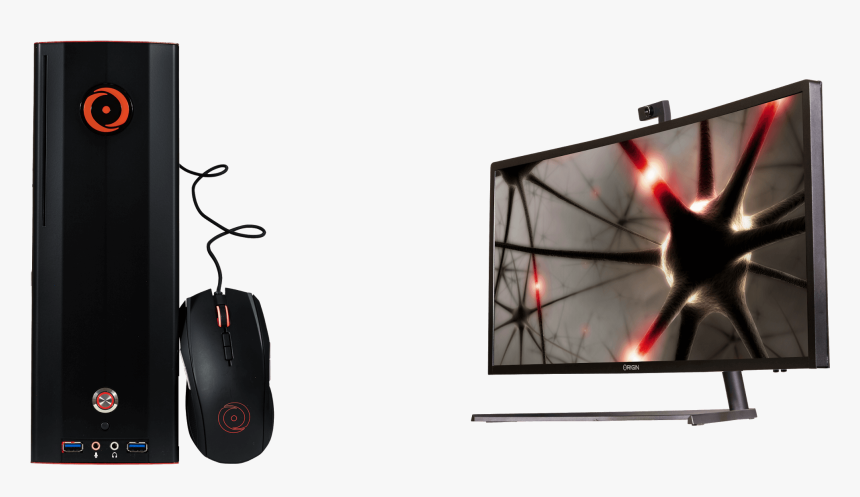 Origin Pc Omni And Chronos Ces - All-in-one, HD Png Download