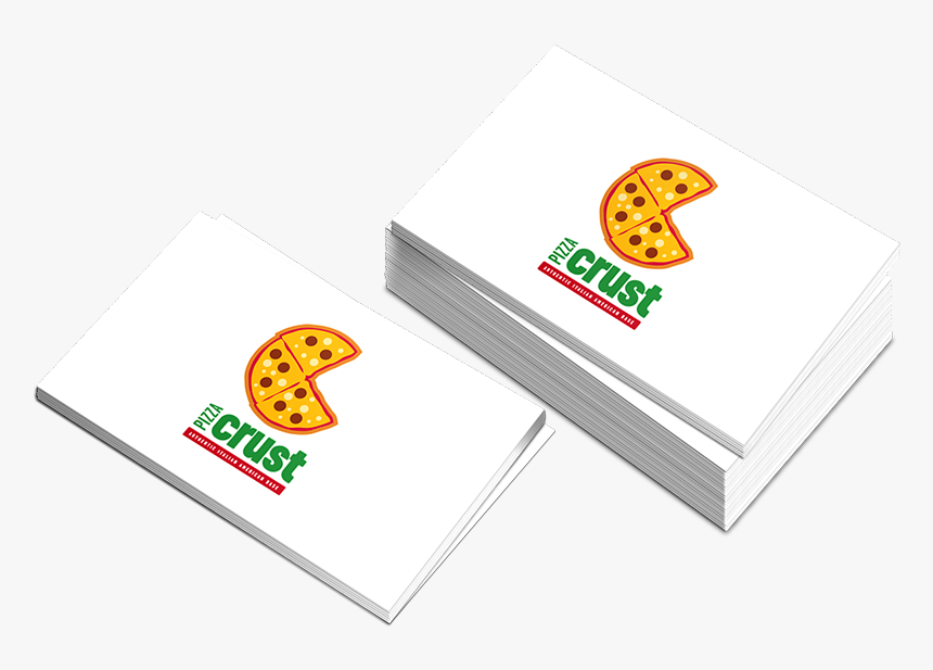 Pizza Crust - Textile Shop Visiting Card Design, HD Png Download