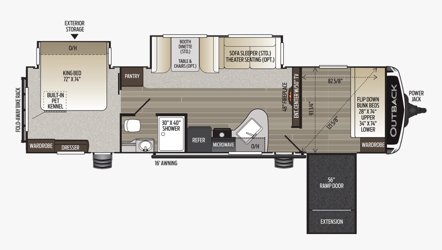 2020 Outback 324cg, HD Png Download