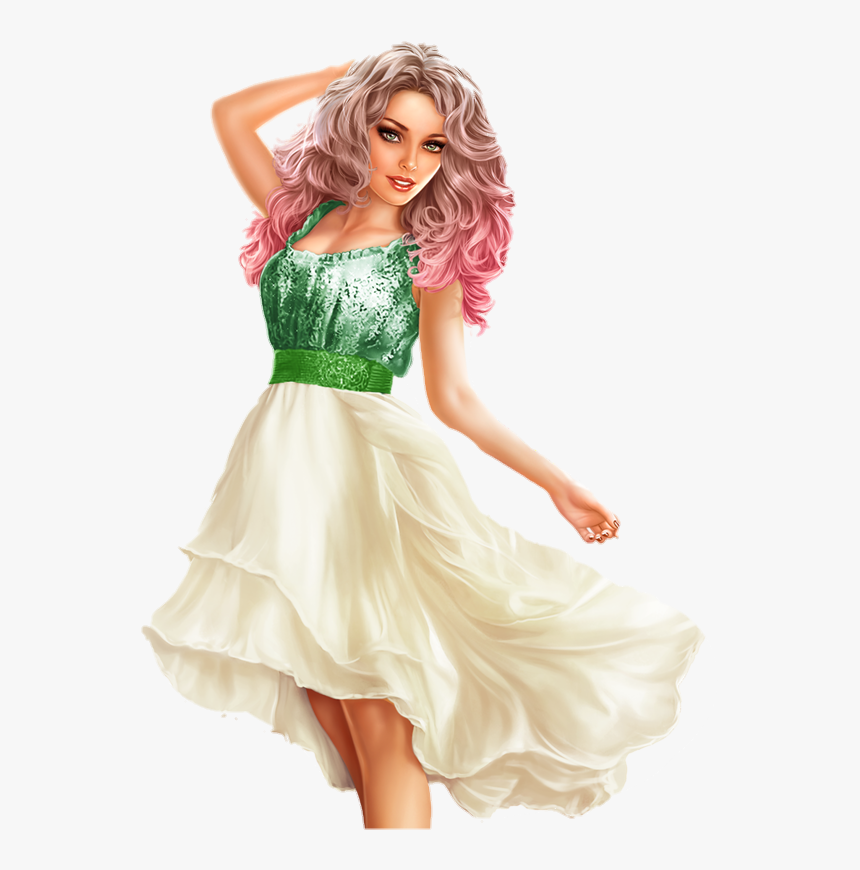 #girl #chica #lady #woman #cartoon #caricatura #mujer - Vi Nina Tubes Png, Transparent Png