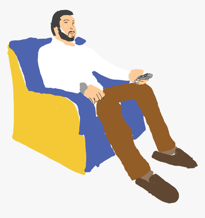 The Amazing Channel-hopping Experience O Production - Sitting, HD Png Download