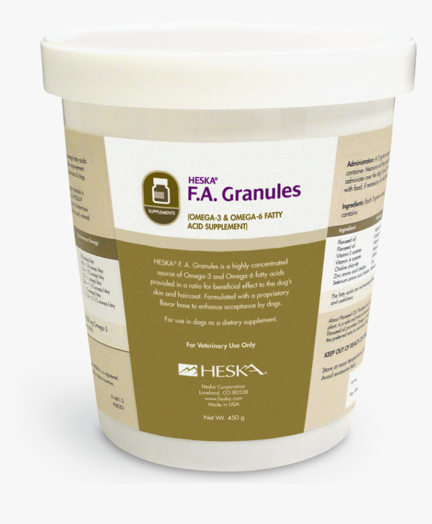 Granules Omega 3 And 6 Fatty Acid Supplement - Plastic, HD Png Download