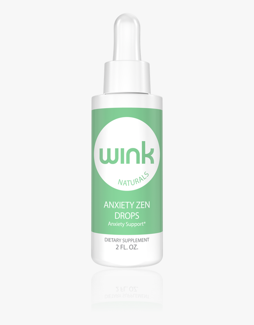 Anxiety Relief Zen Drops - Plastic Bottle, HD Png Download