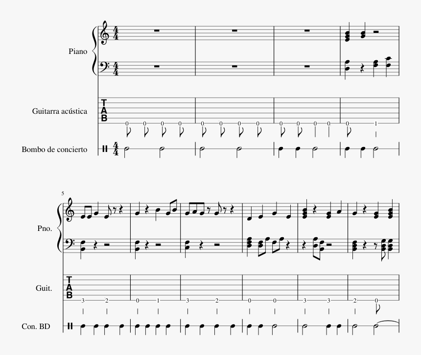 Sheet Music, HD Png Download