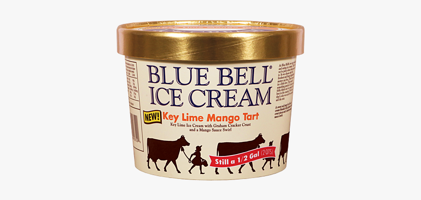 Blue Bell Key Lime Mango Tart Ice Cream, HD Png Download
