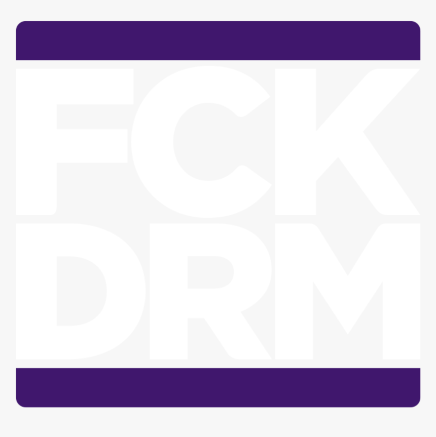 Fck Drm Is A Nice Little Webpage From The Developers, HD Png Download