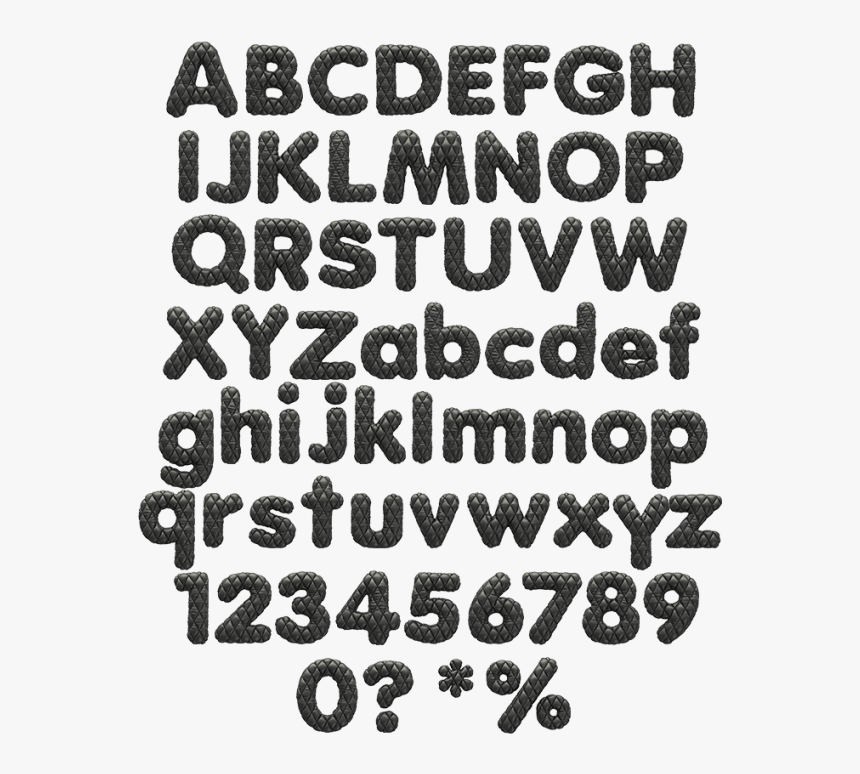 Leather Stylish Font - Font, HD Png Download