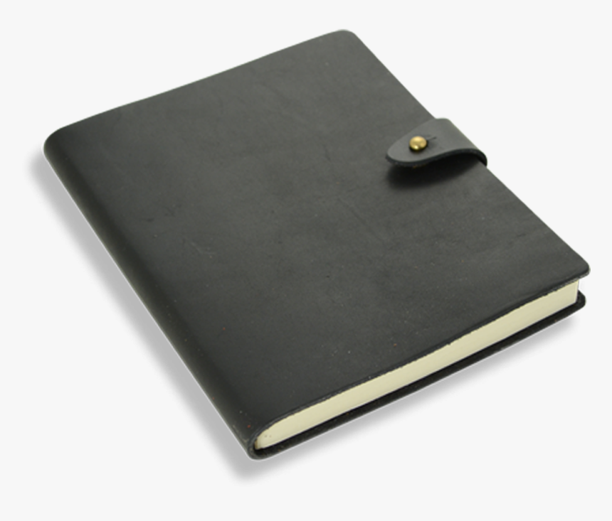 Rustic Leather Lined Notebook - Leather Notebook Png, Transparent Png