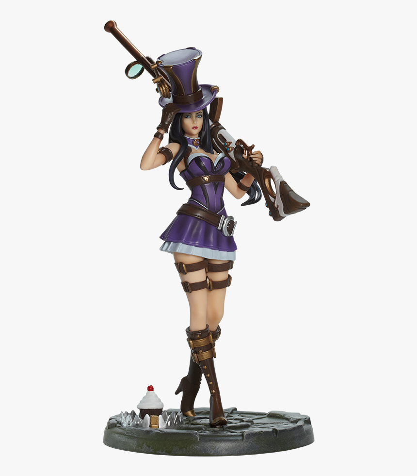 League Of Legends Caitlyn Statue, HD Png Download