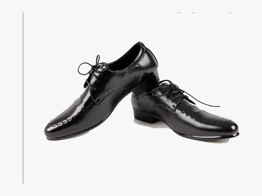 Oxford Shoe Black Leather - Background Shoes Black, HD Png Download