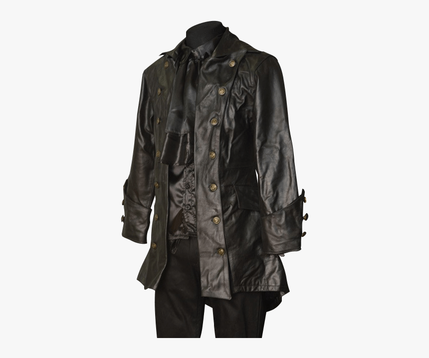 gothic black leather jacket