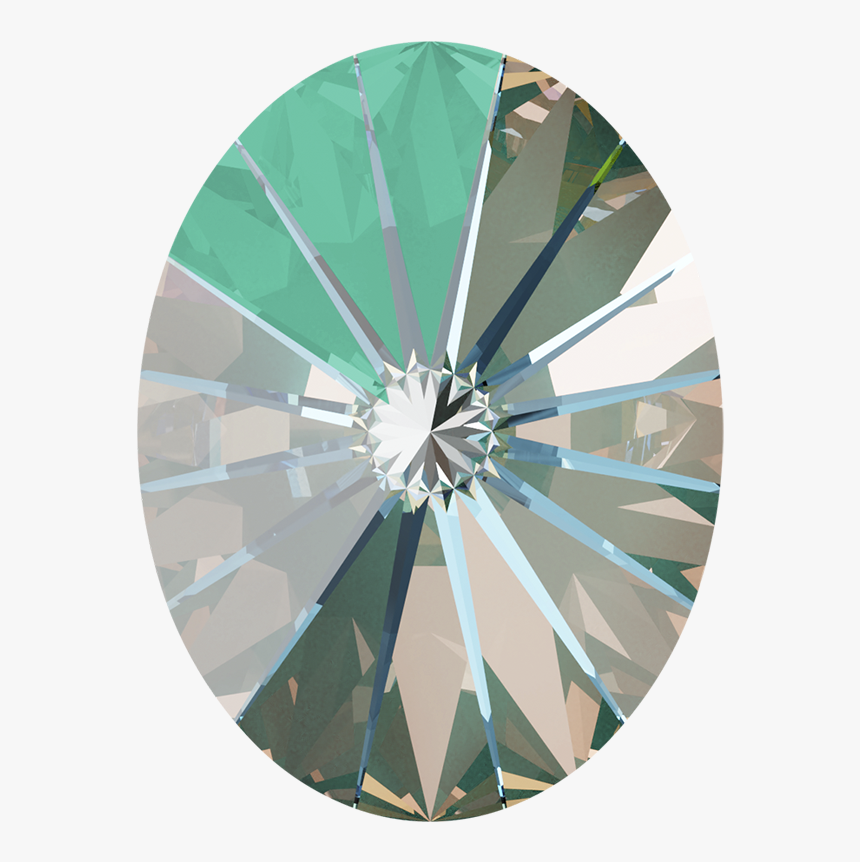 Swarovski 4122 Oval Rivoli Fancy Stone 8x6mm Crystal - Crystal, HD Png Download