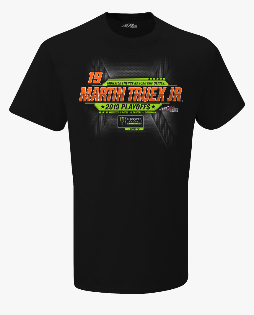 Men S Martin Truex Jr Black Bass Pro Shops 2019 Monster, HD Png Download