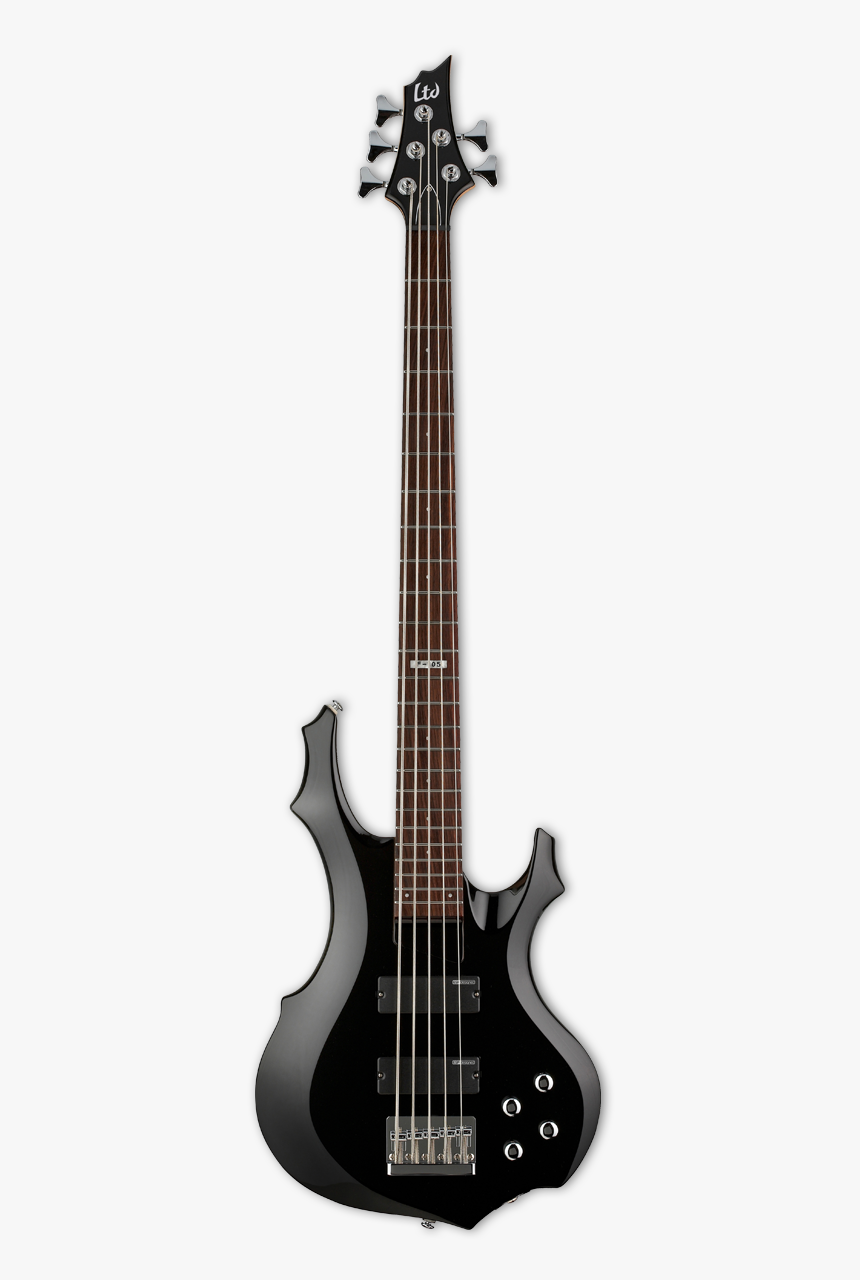 Esp Ltd F-105 Black Bass Guitar - Esp Ltd F105, HD Png Download