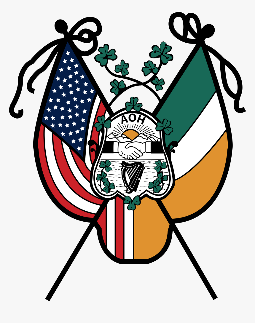 Ancient Order Of Hibernians Logo, HD Png Download