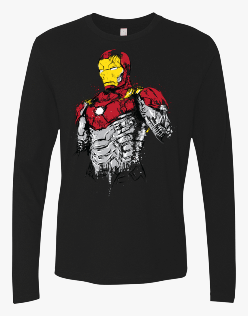 Mark Xlvii Armor Men S Premium Long Sleeve - Long-sleeved T-shirt, HD Png Download