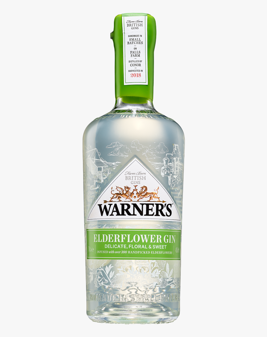 Warner's London Dry Gin, HD Png Download