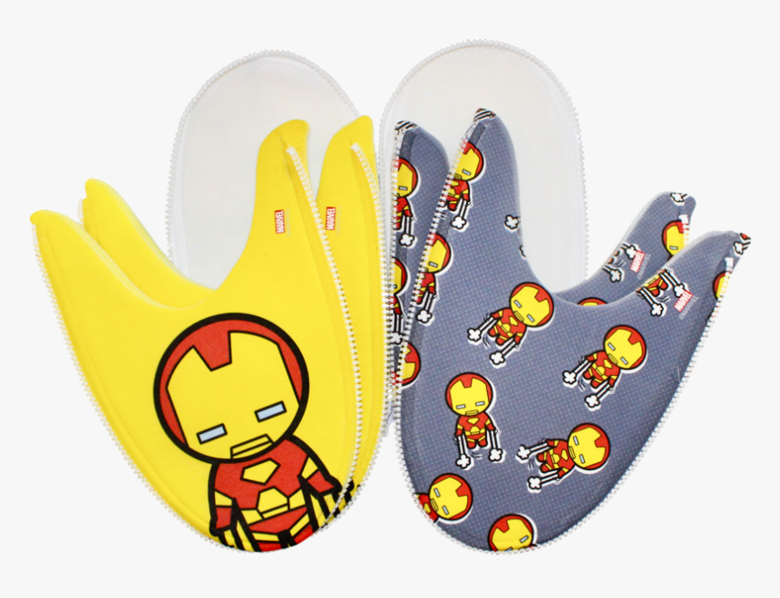 Iron Man Kuwaii Mix N Match Zlipperz Set 
 Class - Earrings, HD Png Download