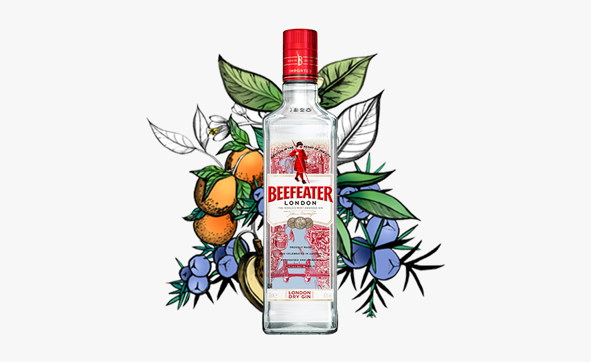 Beefeater London Dry Gin - Beefeater Gin, HD Png Download