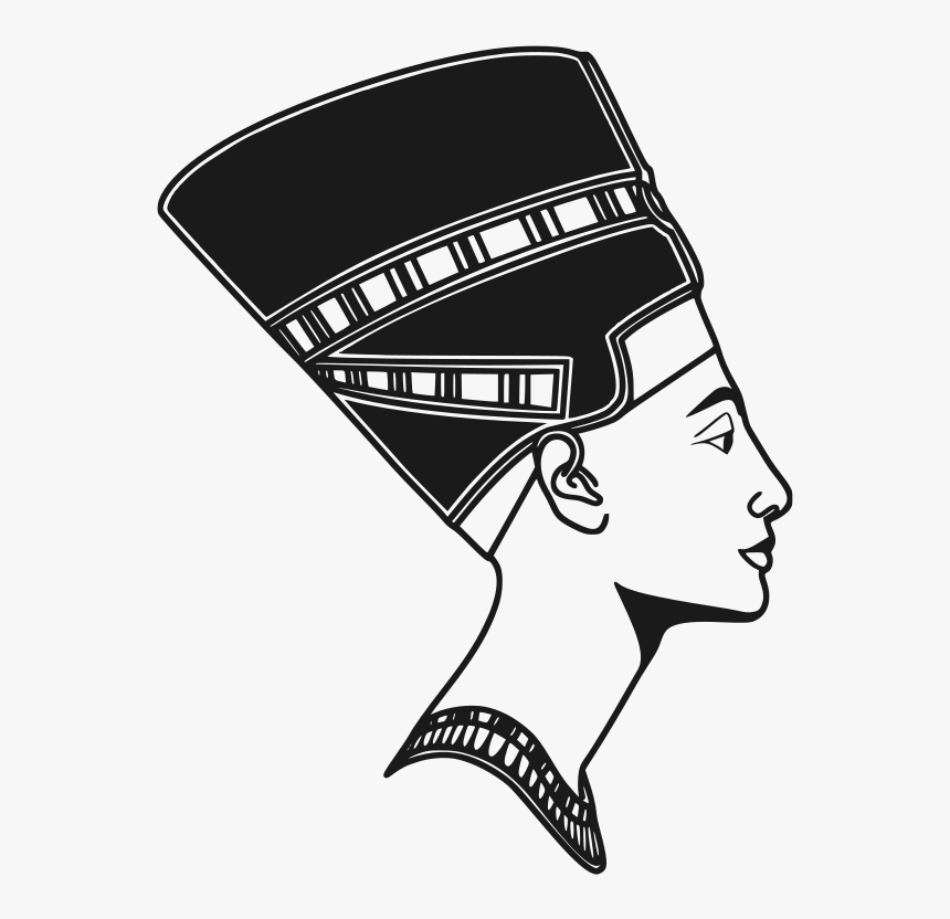 This Png File Is About King , Ancient , Museum , Gallery - Queen Nefertiti Clipart, Transparent Png