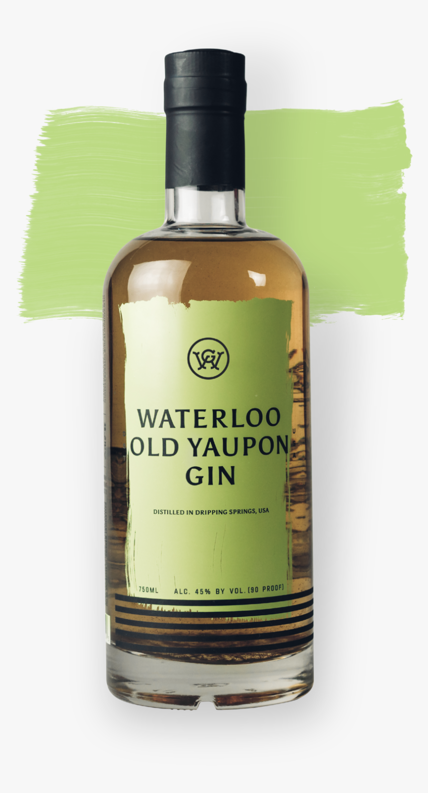 Waterloo Old Yaupon Gin, HD Png Download