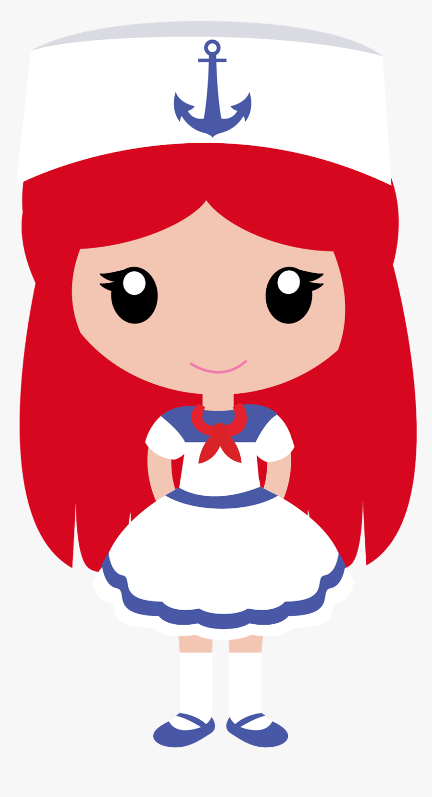 Giggle And Print - Sailor Girl Clipart, HD Png Download