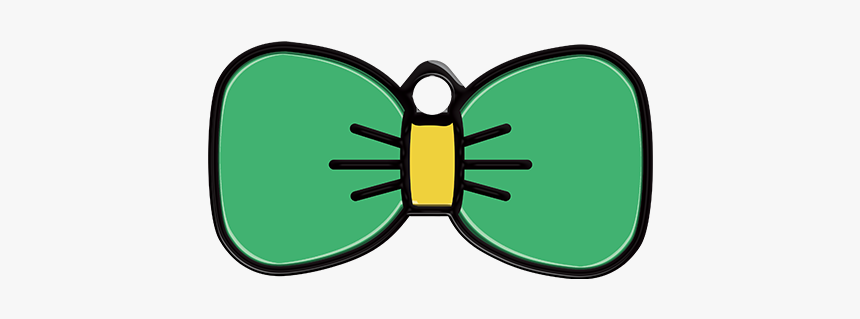 Bow Tie Pet Tag, HD Png Download