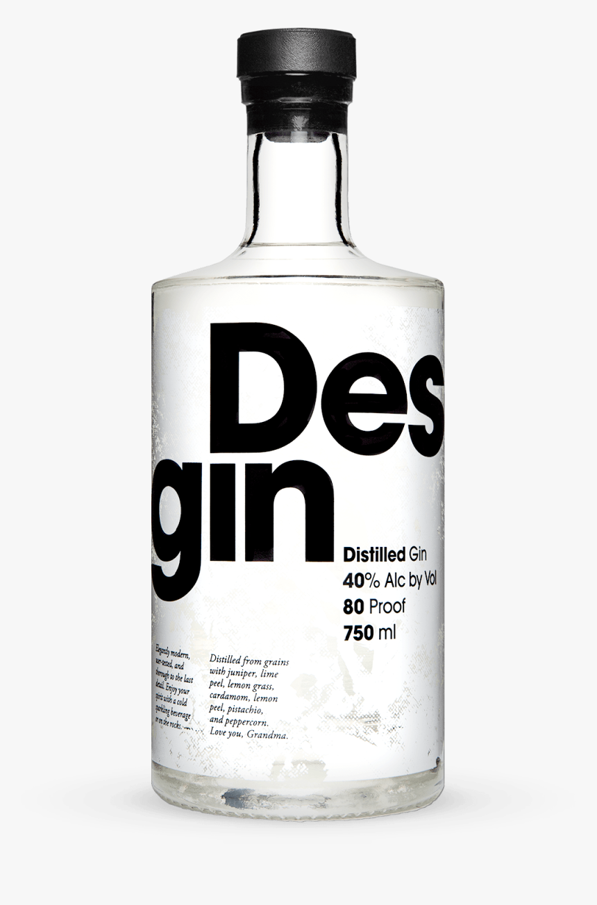 Modern Gin Design, HD Png Download