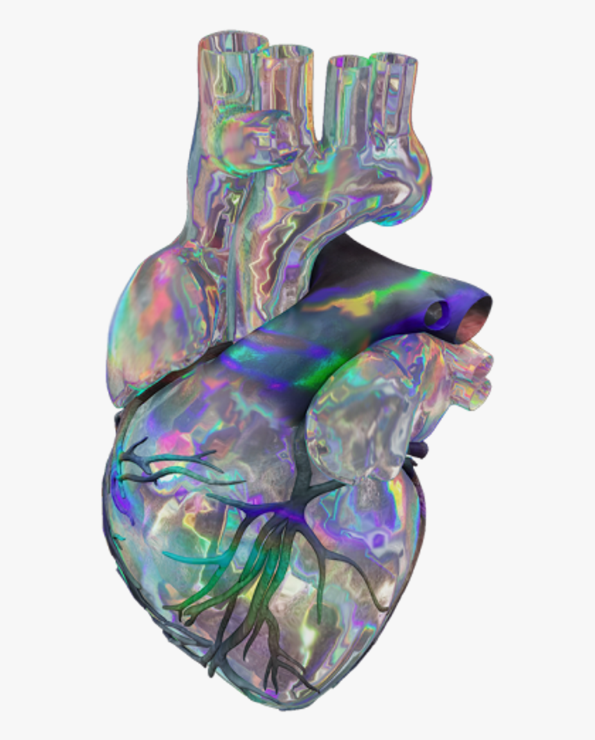Chrome Heart Seapunk Trippy Freetoedit - Holographic Shapes Transparent Background, HD Png Download