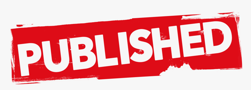 Grunge Published Label Psd - O Publishing, HD Png Download