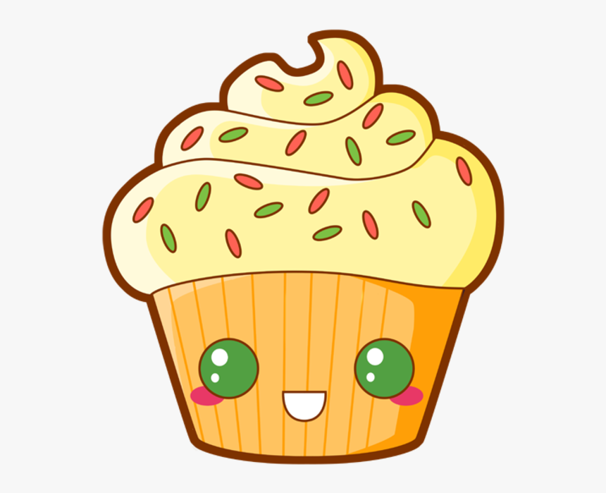 Cupcake Icing Birthday Cake Food Clip Art Product - Muffin Art, HD Png Download