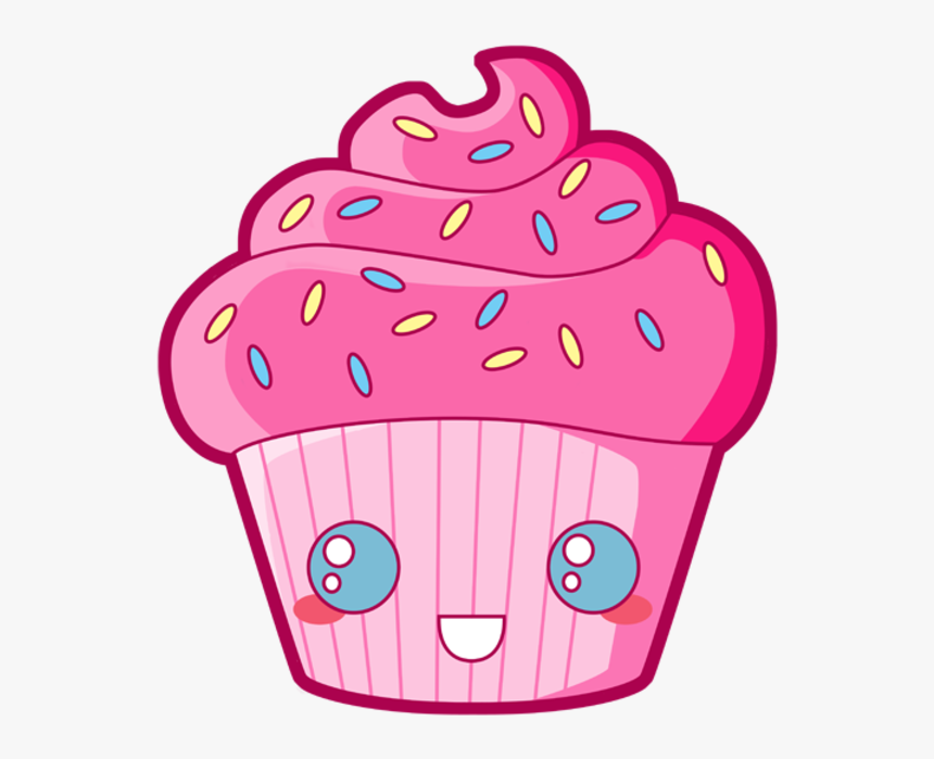 Cupcake Pinkie Pie Pink Clip Art Product Design - Cupcake Kawaii Png, Transparent Png