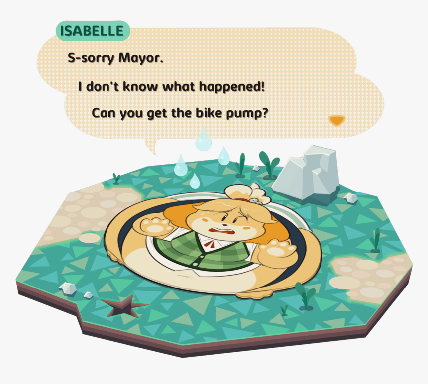Isabelle Animal Crossing Flattened, HD Png Download