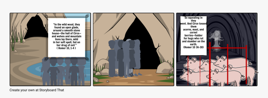 Grace Of The Witch Storyboard, HD Png Download